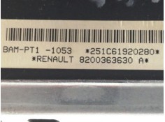 Recambio de airbag delantero izquierdo para renault clio iii confort dynamique referencia OEM IAM 8200363630A BAMPT11053 251C619 2