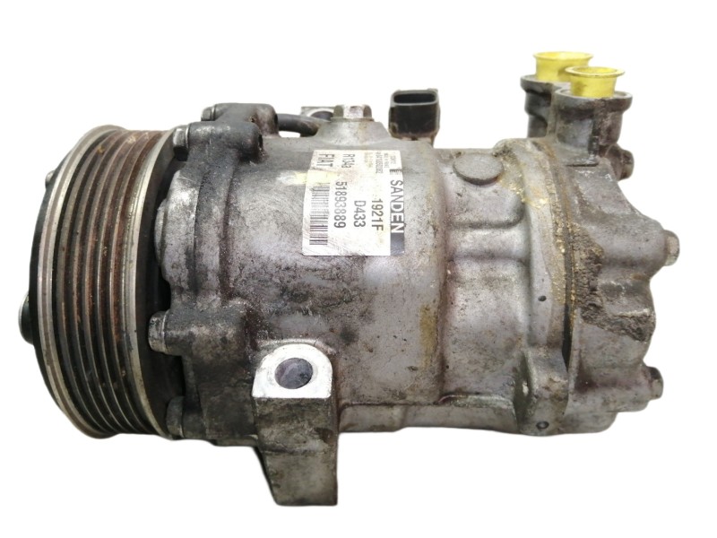 Recambio de compresor aire acondicionado para fiat doblo ii cargo (263) furgón sx referencia OEM IAM 51893889 1921F 