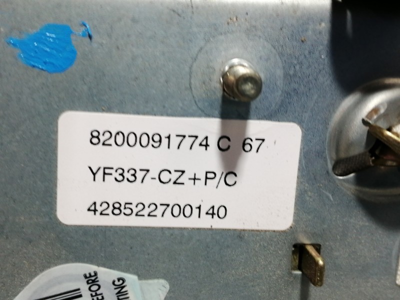 Recambio de airbag delantero derecho para renault kangoo (f/kc0) alize referencia OEM IAM 8200091774C  