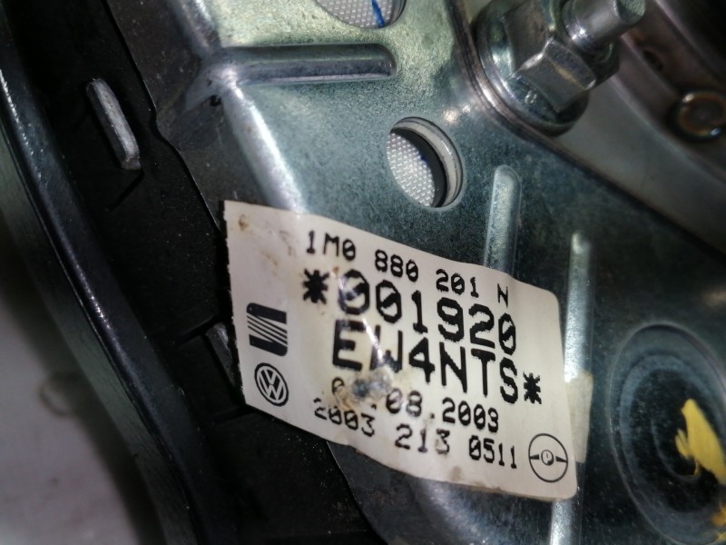 Recambio de airbag delantero izquierdo para seat leon (1m1) signo referencia OEM IAM 1M0880201N 64222003 