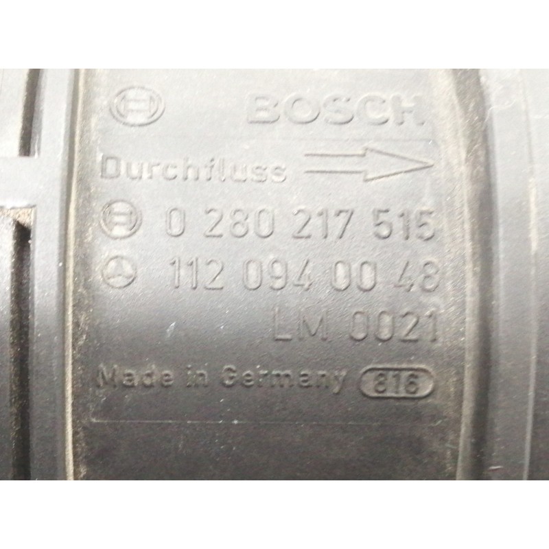Recambio de caudalimetro para mercedes-benz clase m (w163) 320 (163.154) referencia OEM IAM 1120940048 0280217515 