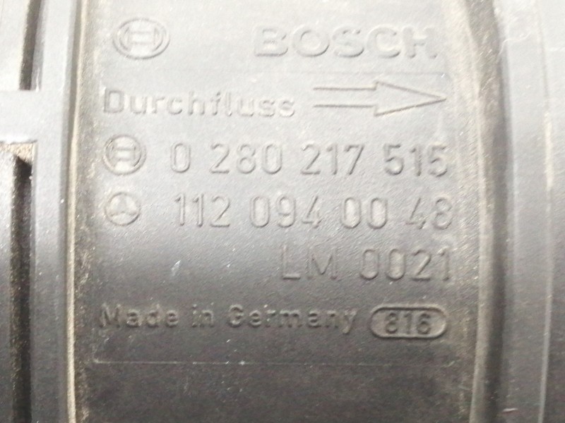 Recambio de caudalimetro para mercedes-benz clase m (w163) 320 (163.154) referencia OEM IAM 1120940048 0280217515 