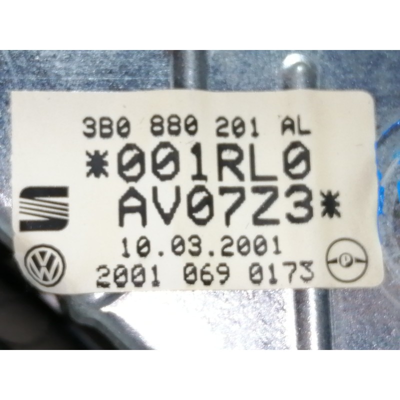 Recambio de airbag delantero izquierdo para volkswagen golf iv berlina (1j1) advance referencia OEM IAM 3B0880201AL 3B0880201 