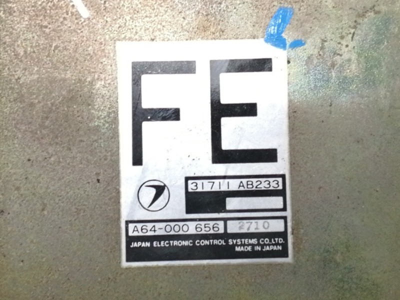 Recambio de modulo electronico para subaru svx c11/c12 (cx) 3.3 svx coupe referencia OEM IAM 31711AB233 FE A640006562710 A640006