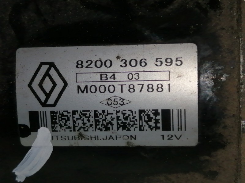 Recambio de motor arranque para renault scenic ii confort authentique referencia OEM IAM 8200306595 M000T87881 