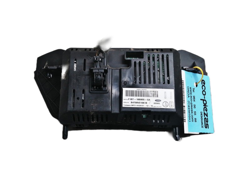 Recambio de pantalla multifuncion para ford kuga (cbs) trend referencia OEM IAM F1BT18B955GA  