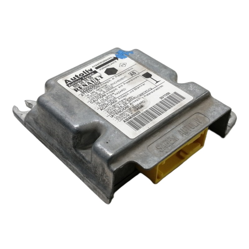 Recambio de centralita airbag para renault kangoo (f/kc0) authentique referencia OEM IAM 8200098402 600589600 