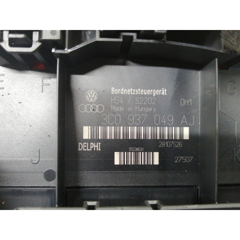 Recambio de modulo electronico para skoda octavia berlina (1z3) rs referencia OEM IAM 3C0937049AJ H54S2202 