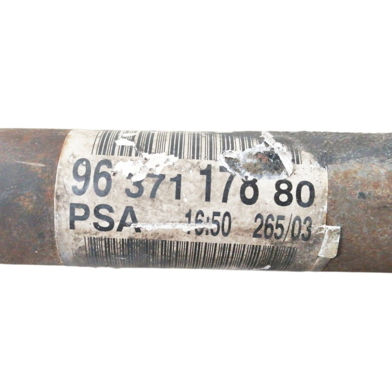 Recambio de transmision delantera derecha para peugeot 307 cc (s1) 2.0 referencia OEM IAM 9637117880 3273ZA 