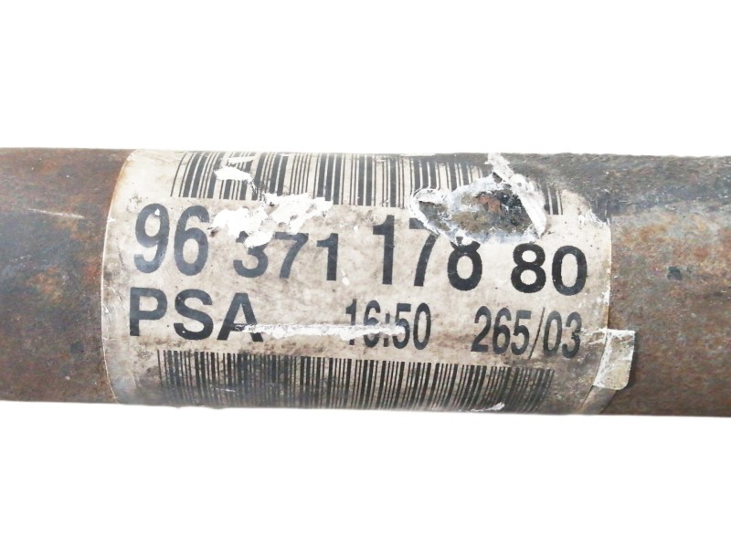 Recambio de transmision delantera derecha para peugeot 307 cc (s1) 2.0 referencia OEM IAM 9637117880 3273ZA 