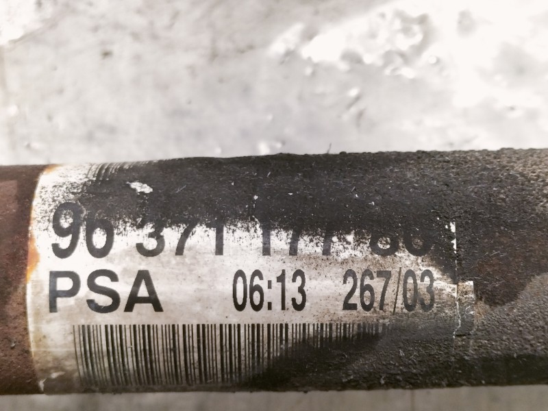 Recambio de transmision delantera izquierda para peugeot 307 cc (s1) 2.0 referencia OEM IAM 9637117780 3272YH 