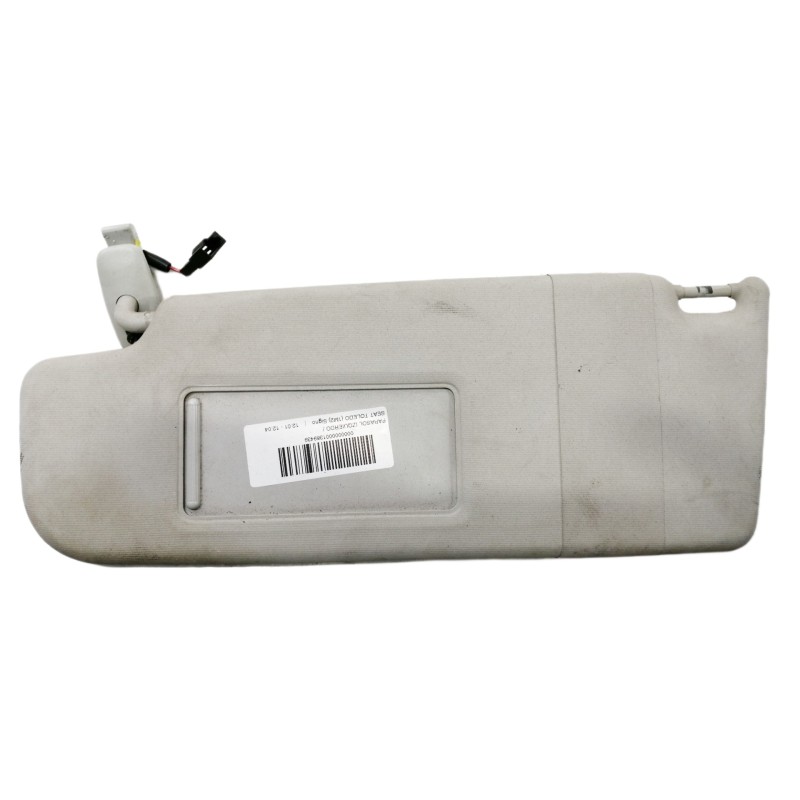 Recambio de parasol izquierdo para seat toledo (1m2) signo referencia OEM IAM 3B0857  