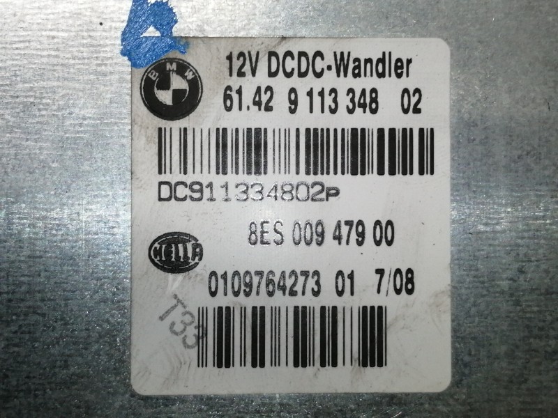 Recambio de modulo electronico para bmw serie 3 touring (e91) 318i referencia OEM IAM 8ES00947900 911334802 0109764273 DC9113348