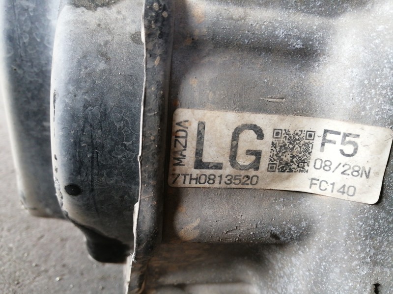 Recambio de caja cambios para mazda 2 lim. (de) 1.3 style (5-ptas.) referencia OEM IAM LG 7TH0813520 FC140 5 VELOCIDADES