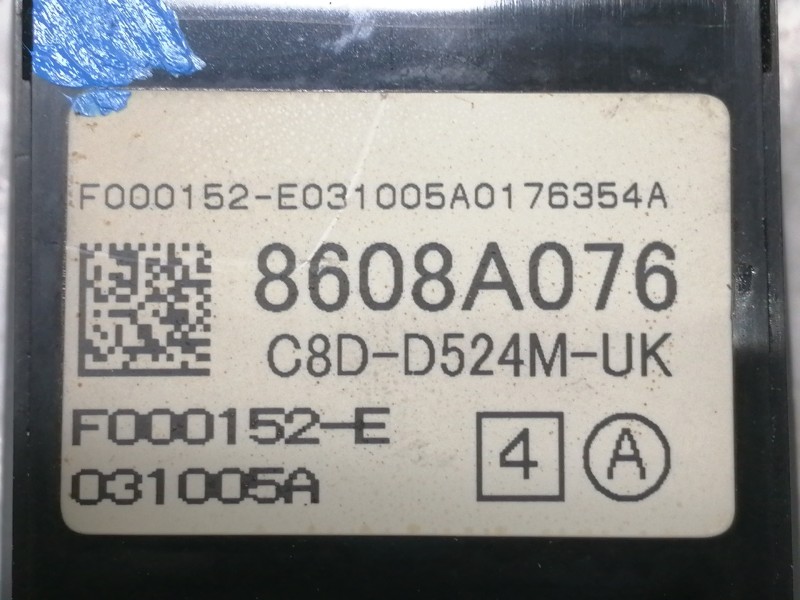 Recambio de mando elevalunas delantero izquierdo para mitsubishi colt berlina 5 (z30a) 1.3 atlantis referencia OEM IAM 8608A076 