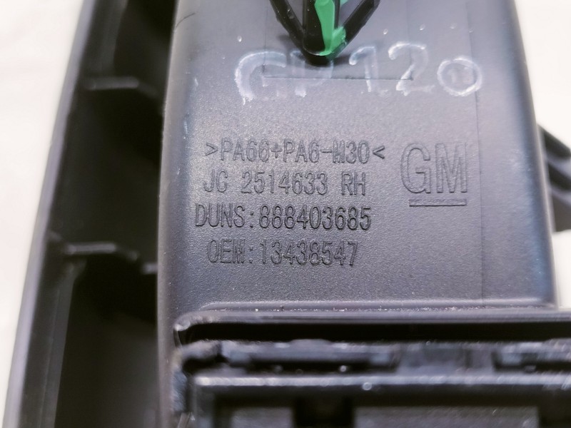 Recambio de mando elevalunas trasero derecho para opel astra k lim. 5türig dynamic start/stop referencia OEM IAM 13438547 888403