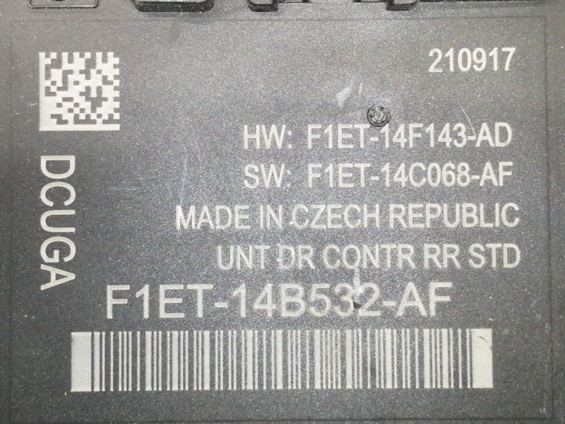 Recambio de modulo electronico para ford focus lim. business referencia OEM IAM F1ET14B532AF F1ET14F143AD F1ET14B532AF 210917 DC