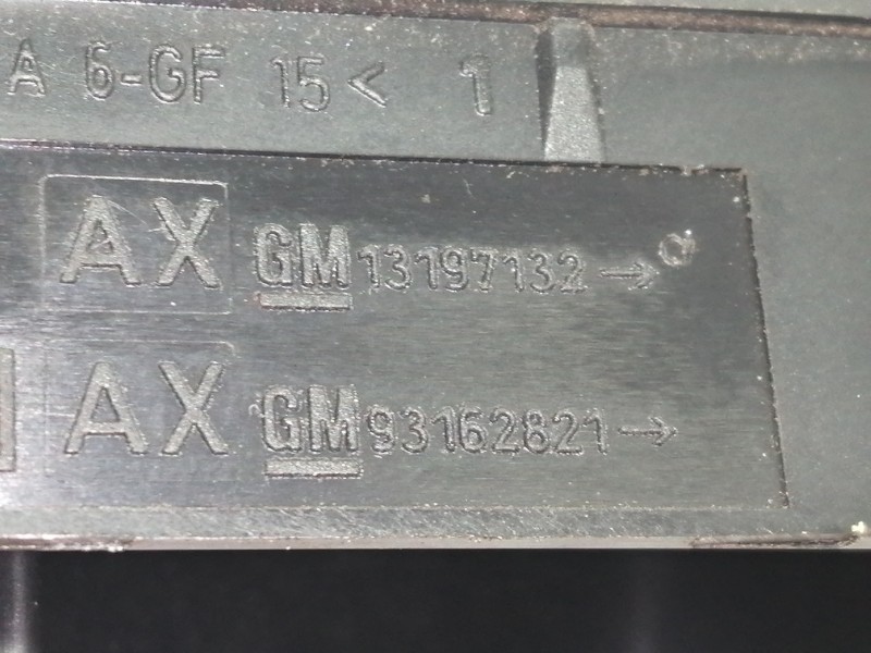 Recambio de mando elevalunas delantero derecho para opel astra gtc 1.9 cdti referencia OEM IAM 13197132 93162821 