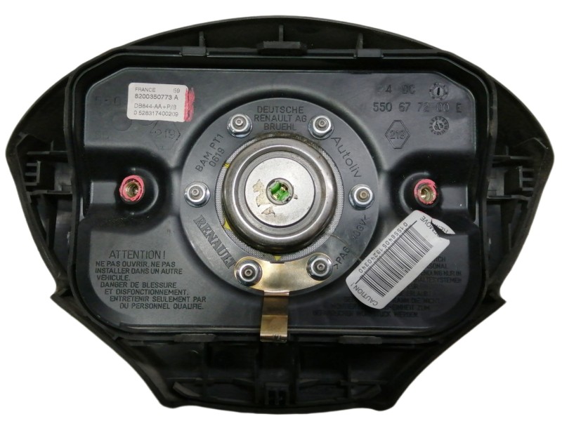 Recambio de airbag delantero izquierdo para nissan kubistar (x76) pro (l1) referencia OEM IAM 550677200E 8200350773A 