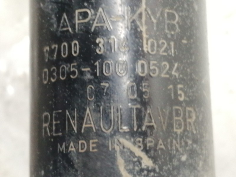 Recambio de amortiguador delantero derecho para nissan kubistar (x76) pro (l1) referencia OEM IAM 7700314021 03051000524 