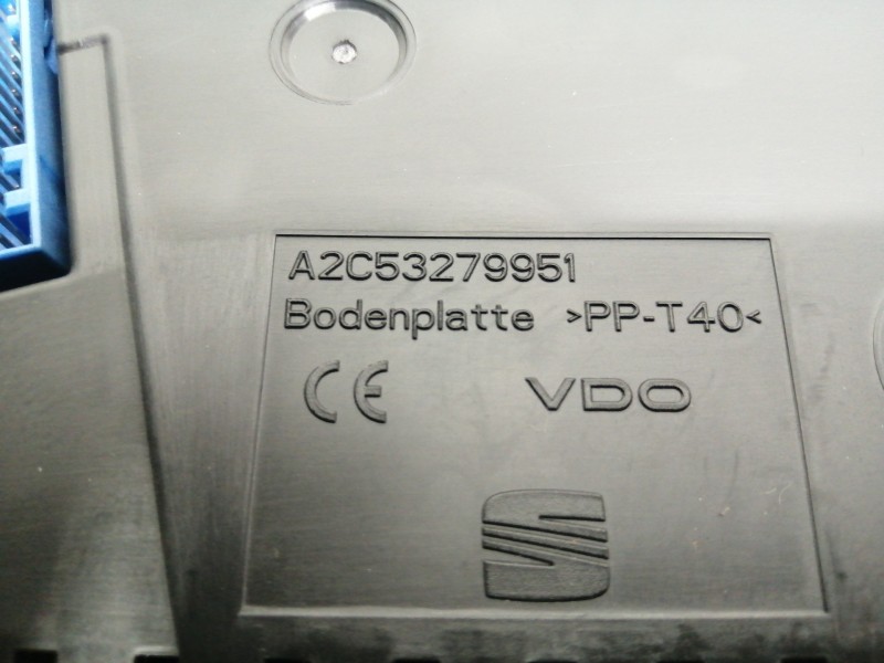 Recambio de cuadro instrumentos para seat leon (1p1) reference referencia OEM IAM A2C53348098 A2C53279951 1P0920810F A2C53029632