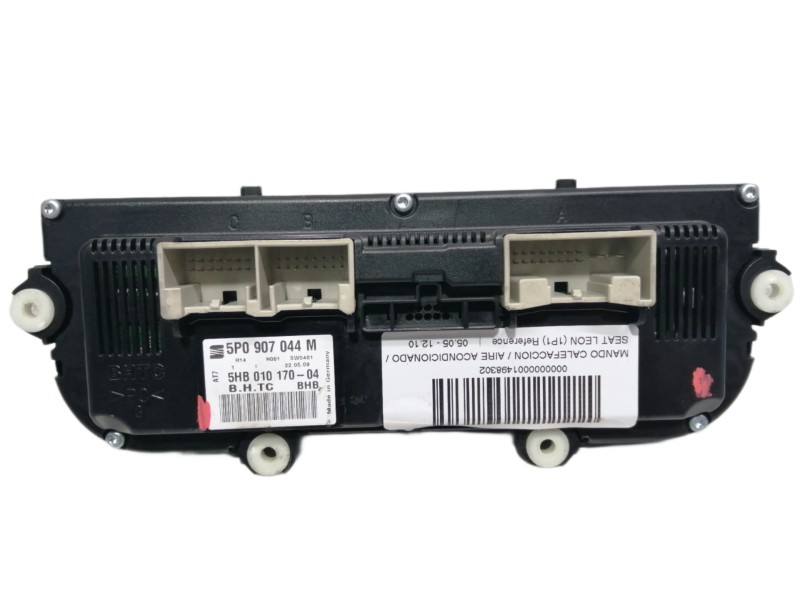 Recambio de mando calefaccion / aire acondicionado para seat leon (1p1) reference referencia OEM IAM 5P0907044M 5HB01017004 1711