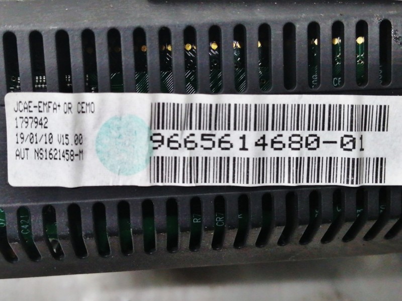 Recambio de pantalla multifuncion para citroën jumpy hdi 120 fap l2 kombi (6 sitze) referencia OEM IAM 1797942 966561468001 