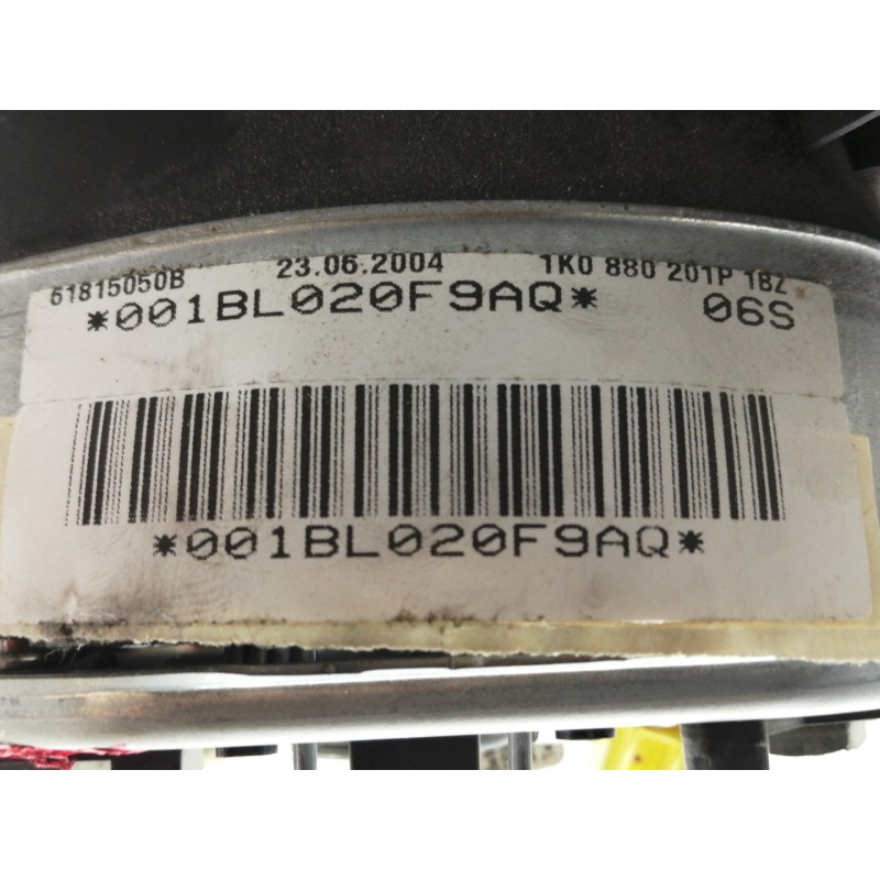 Recambio de airbag delantero izquierdo para volkswagen golf v berlina (1k1) highline referencia OEM IAM 1K0880201P 51815050B 001