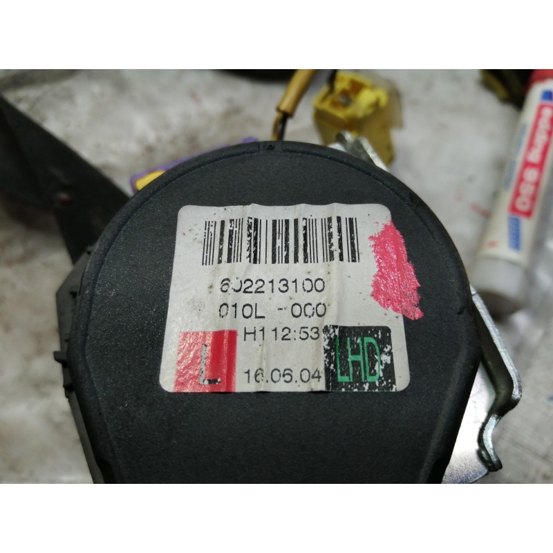 Recambio de cinturon seguridad delantero izquierdo para volkswagen golf v berlina (1k1) highline referencia OEM IAM 602213100  