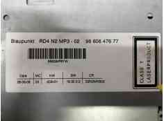 Recambio de sistema audio / radio cd para peugeot 407 sr confort referencia OEM IAM 9660647677 7645113693  2