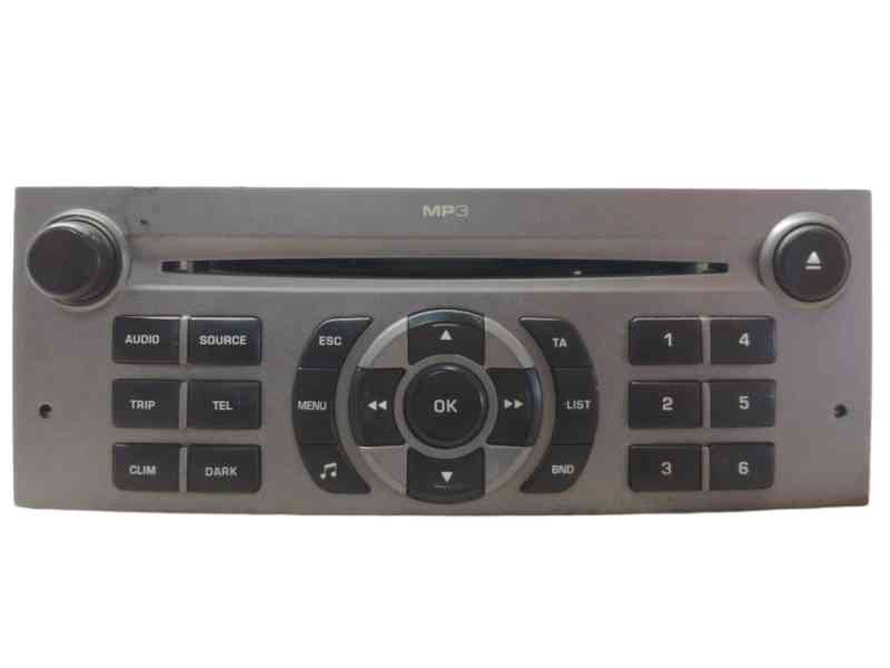 Recambio de sistema audio / radio cd para peugeot 407 sr confort referencia OEM IAM 9660647677 7645113693 