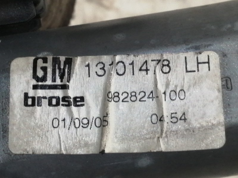 Recambio de elevalunas delantero izquierdo para opel astra gtc cosmo referencia OEM IAM 13101478 982824100 ELECTRICO