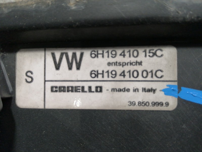 Recambio de faro izquierdo para seat arosa (6h1) select referencia OEM IAM 6H1941015C 6H1941015 / 6H1941001 6H1941001C