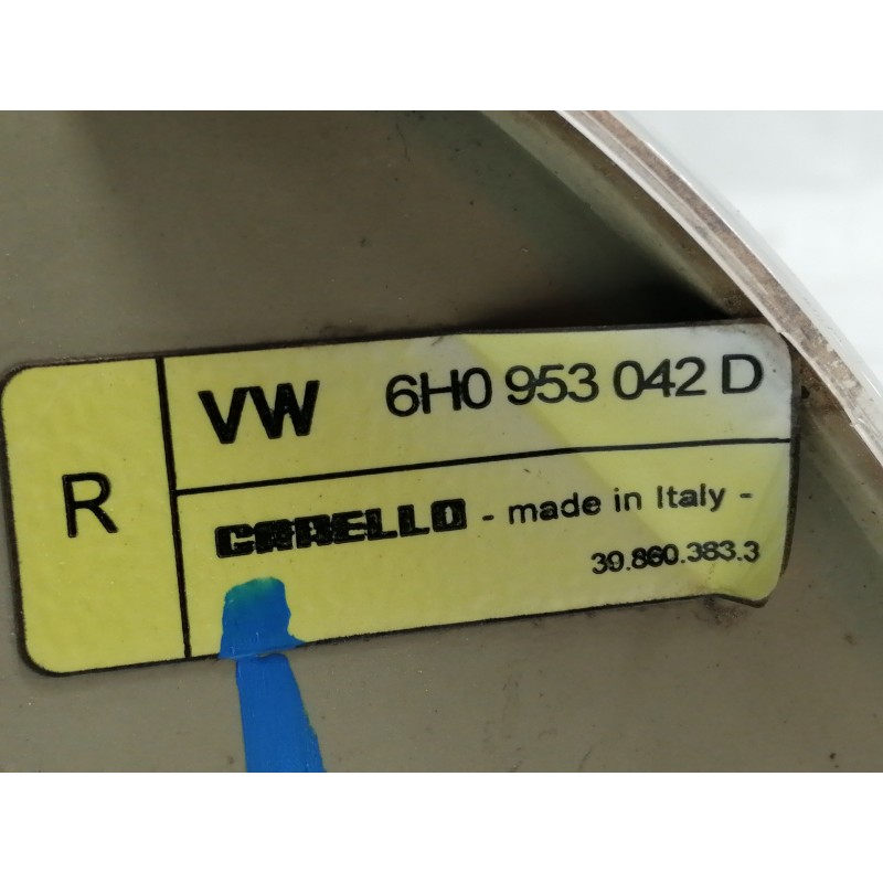 Recambio de piloto delantero derecho para seat arosa (6h1) select referencia OEM IAM 6H0953042D 6H0953042 