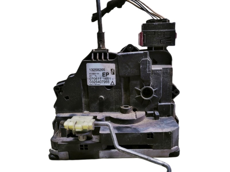 Recambio de cerradura puerta trasera izquierda para opel corsa d cmon referencia OEM IAM 13258265 0325407955 