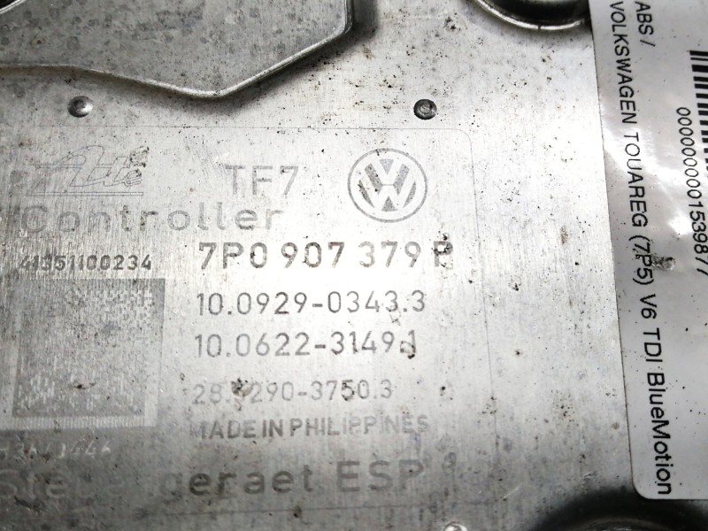 Recambio de abs para volkswagen touareg (7p5) v6 tdi bluemotion referencia OEM IAM 7P0614517P 7P0907379 10092903433 10062231491 