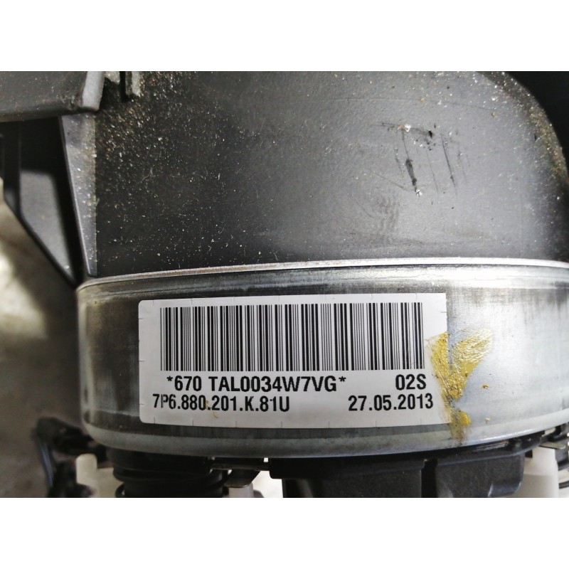 Recambio de airbag delantero izquierdo para volkswagen touareg (7p5) v6 tdi bluemotion referencia OEM IAM 7P6880201K 7P688020181