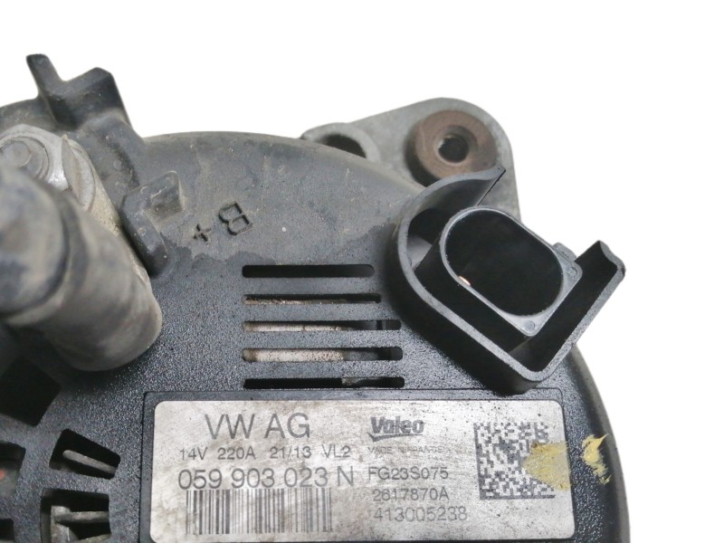 Recambio de alternador para volkswagen touareg (7p5) v6 tdi bluemotion referencia OEM IAM 059903023 2617870A FG23S075 059903023 
