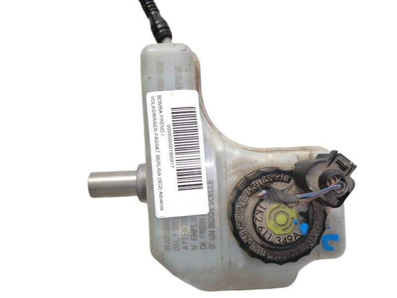 Recambio de bomba freno para volkswagen passat berlina (3c2) advance referencia OEM IAM 03350886761 1K2611349A 