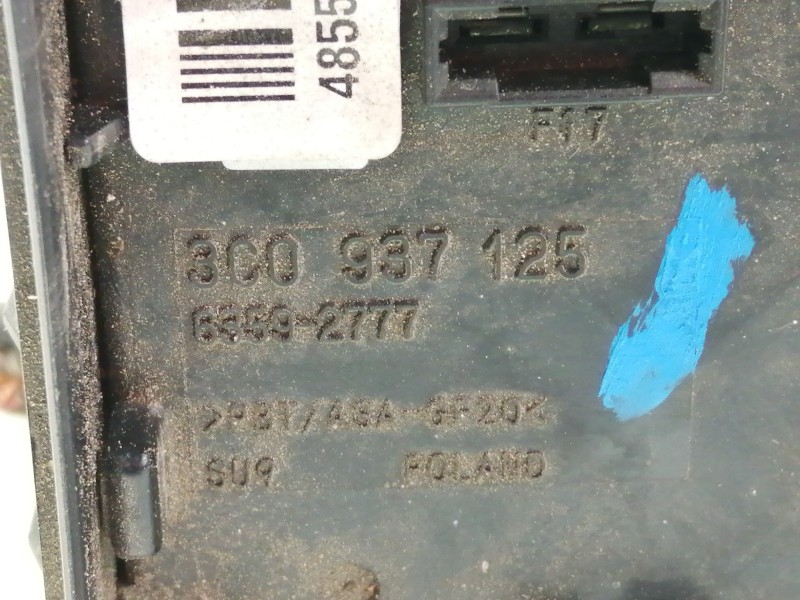 Recambio de caja reles / fusibles para volkswagen passat berlina (3c2) advance referencia OEM IAM 3C0937125 63592777 