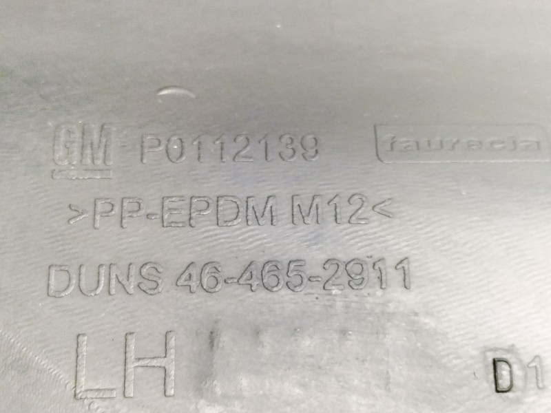 Recambio de guarnecido puerta trasera derecha para opel corsa d cmon referencia OEM IAM AJF51057003 13181049 7232723 13232907 