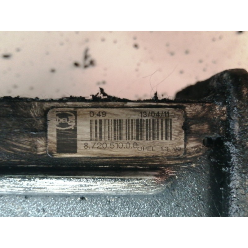 Recambio de intercooler para opel corsa d cmon referencia OEM IAM 872051000  