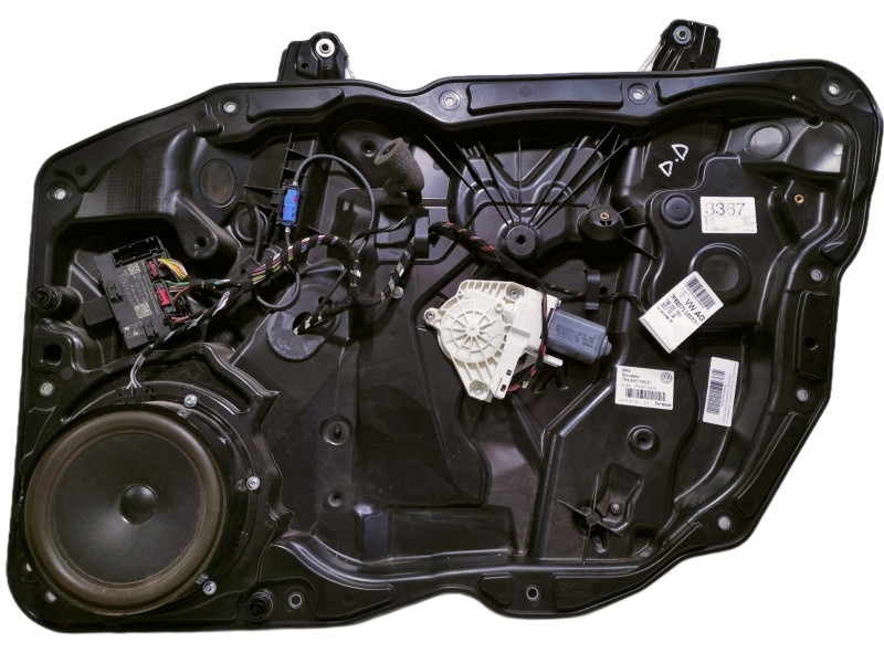 Recambio de elevalunas delantero derecho para volkswagen touareg (7p5) v6 tdi bluemotion referencia OEM IAM 7P6837756C 7P6837462