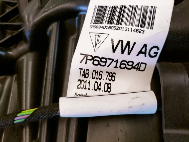 Recambio de elevalunas trasero derecho para volkswagen touareg (7p5) v6 tdi bluemotion referencia OEM IAM 7P6839756A 7P6839462 4