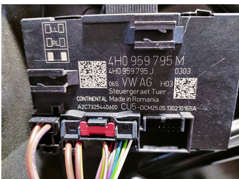 Recambio de elevalunas trasero derecho para volkswagen touareg (7p5) v6 tdi bluemotion referencia OEM IAM 7P6839756A 7P6839462 4