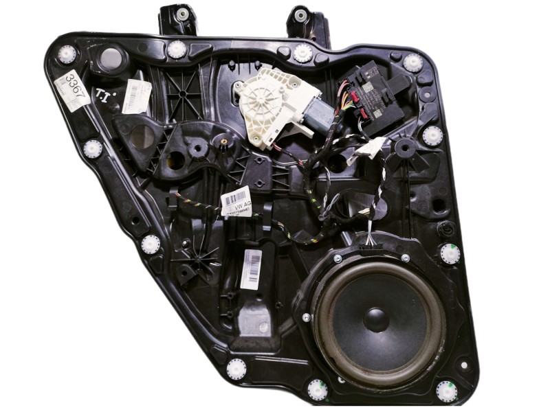 Recambio de elevalunas trasero izquierdo para volkswagen touareg (7p5) v6 tdi bluemotion referencia OEM IAM 7P6839756A 917219102