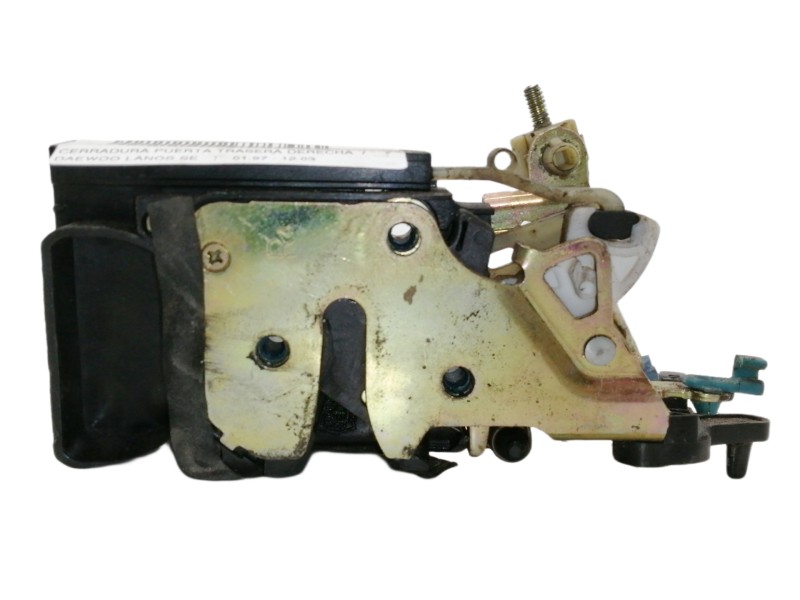 Recambio de cerradura puerta trasera derecha para daewoo lanos se referencia OEM IAM   