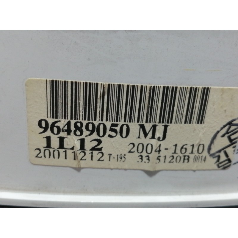 Recambio de cuadro instrumentos para daewoo lanos se referencia OEM IAM 96489050MJ  