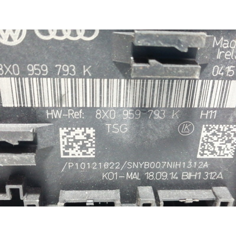 Recambio de modulo electronico para audi a1 sportback (8xa) attraction referencia OEM IAM 8X0959793K  