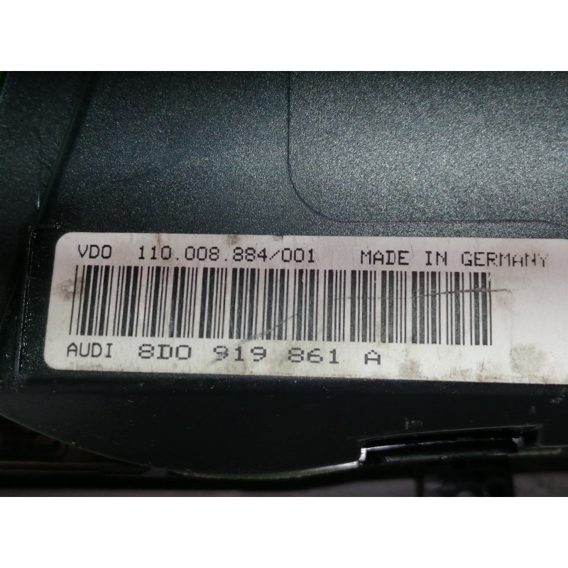 Recambio de cuadro instrumentos para audi a4 avant (b5) 1.9 tdi referencia OEM IAM 8D0919861A 110008884 